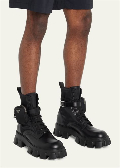 red prada combat boots|wearing prada combat boots.